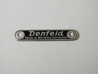 Original Denfeld Schild 
