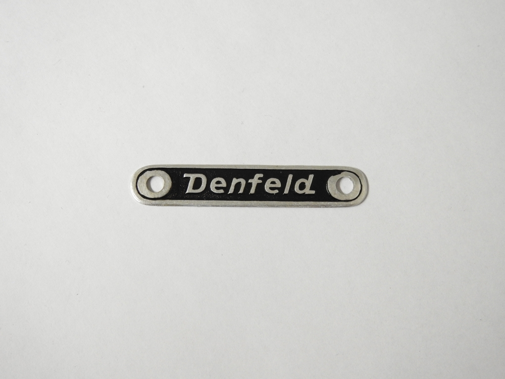Original Denfeld Schild Schriftzug  Vespa GS160