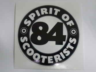 Aufkleber Spirit of Scooterists 84