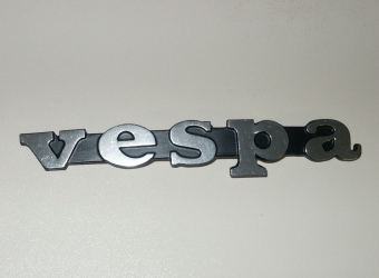 Schriftzug Logo Vespa Beinschild   Vespa V50/PV/ET3/  RALLY/SPRINT/PX