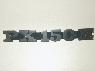 Schriftzug PX 150 E Seitenhaube Vespa PX150E